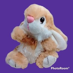 Dan Dee Collector's Choice Easter Bunny Tan/White Approximately 7"